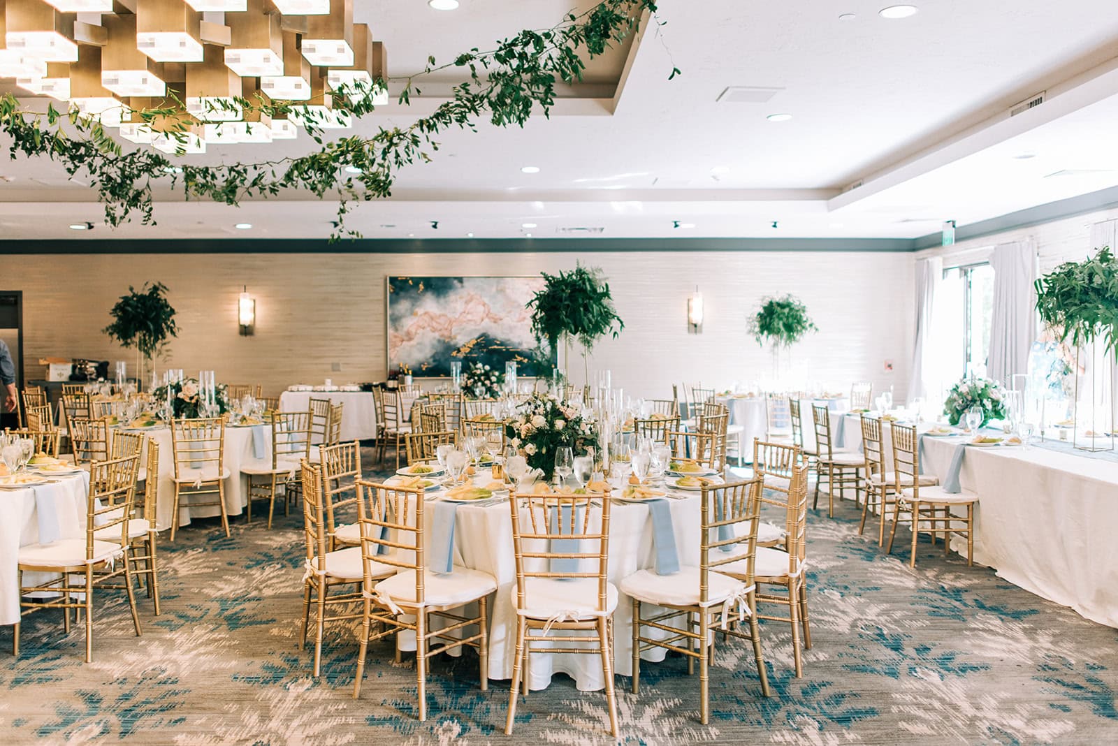 Grand Hyatt Vail wedding reception ballroom