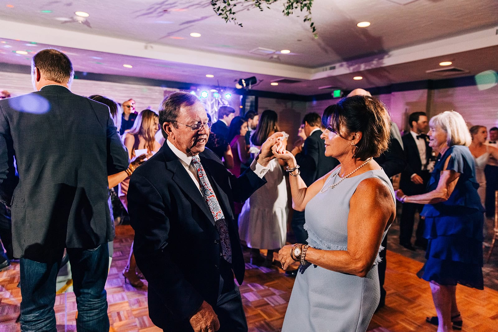 Band and dance floor Grand Hyatt Vail wedding