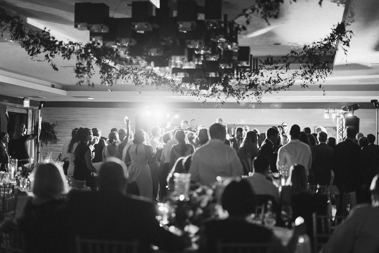 Band and dance floor Grand Hyatt Vail wedding
