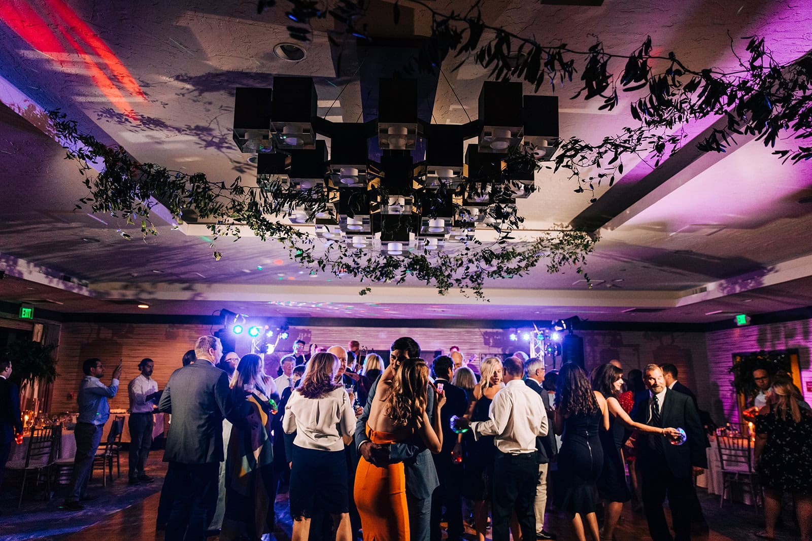 Band and dance floor Grand Hyatt Vail wedding
